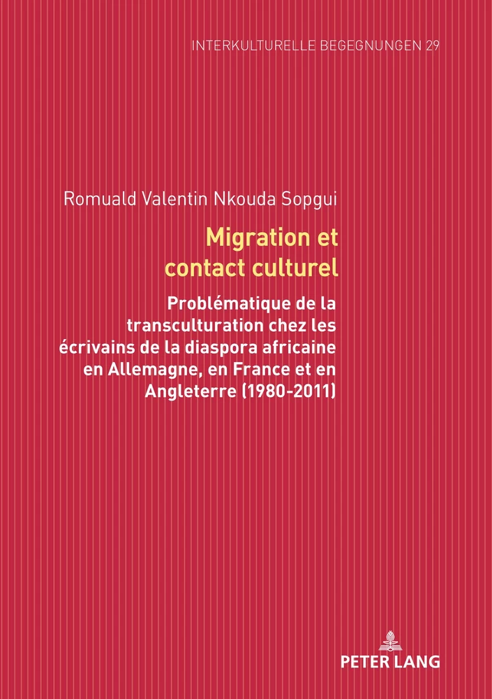 Titre: Migration et contact culturel