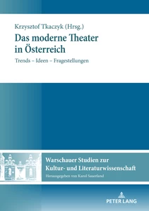 Title: Das moderne Theater in Österreich