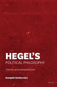 Title: Hegel’s Political Philosophy
