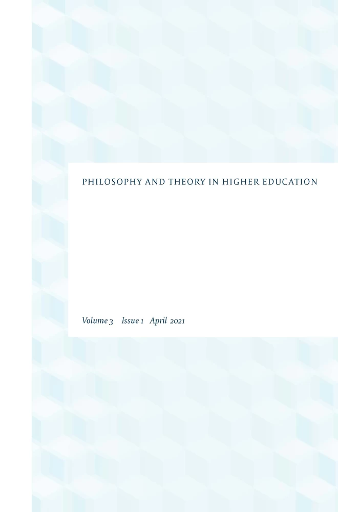 Title: 4. Toward a Theory of the Study of Higher Education