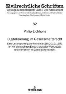 Title: Digitalisierung im Gesellschaftsrecht