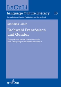 Title: Fachwahl Französisch und Gender