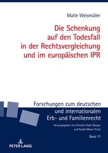 Title: Die Schenkung auf den Todesfall in der Rechtsvergleichung und im europäischen IPR