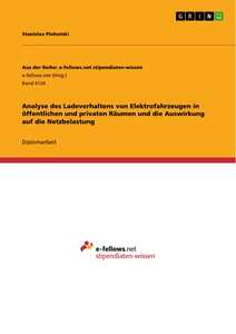 Titel: Analyse des Ladeverhaltens von Elektrofahrzeugen in öffentlichen und privaten Räumen und die Auswirkung auf die Netzbelastung