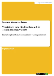Titel: Vegetations- und Strukturdynamik in Tieflandbuchenwäldern