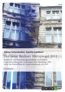 Titel: Der neue Berliner Mietspiegel 2011