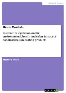 Titel: Current US legislation on the environmental, health and safety impact of nanomaterials in coating products