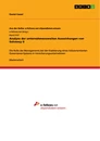 Titel: Analyse der unternehmensweiten Auswirkungen von Solvency II