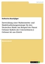 Titel: Entwicklung einer Markteintritts- und Marktbearbeitungsstrategie für den Deutschen Markt. Am Beispiel des Patent Ochsner Kübels des Unternehmens J. Ochsner AG aus Zürich