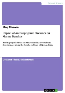 Titel: Impact of Anthropogenic Stressors on Marine Benthos