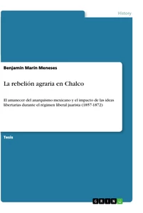 Titel: La rebelión agraria en Chalco