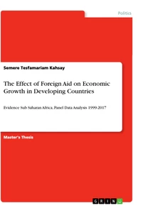 Titel: The Effect of Foreign Aid on Economic Growth in Developing Countries