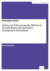 Titel: Ansätze zur Verbesserung der Effizienz in der ambulanten und stationären Versorgung in Deutschland
