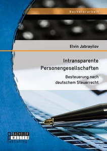 Intransparente Personengesellschaften Besteuerung Nach - 