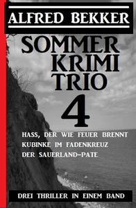 Titel: Sommer Krimi Trio 4 -  Drei Thriller in einem Band
