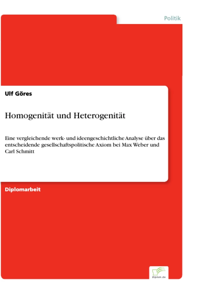 Titel: Homogenität und Heterogenität