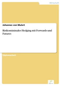 Titel: Risikominimales Hedging mit Forwards und Futures