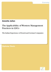 Titel: The Applicability of Western Management Practices in LDCs
