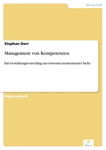 Titel: Management von Kompetenzen