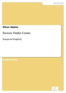 Titel: Factory Outlet Center