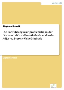 Titel: Die Fortführungswertproblematik in der Discounted-Cash-Flow-Methode und in der Adjusted-Present-Value-Methode