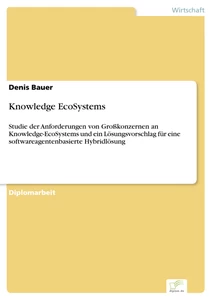 Titel: Knowledge EcoSystems