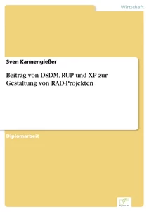 Titel: Beitrag von DSDM, RUP und XP zur Gestaltung von RAD-Projekten