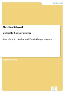 Titel: Virtuelle Universitäten