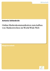 Titel: Online-Markenkommunikation zum Aufbau von Markenwelten im World Wide Web