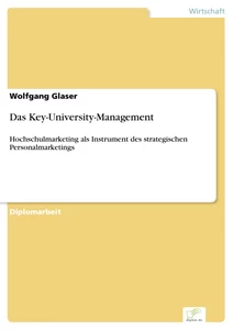 Titel: Das Key-University-Management