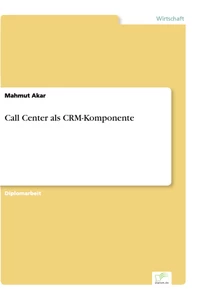 Titel: Call Center als CRM-Komponente
