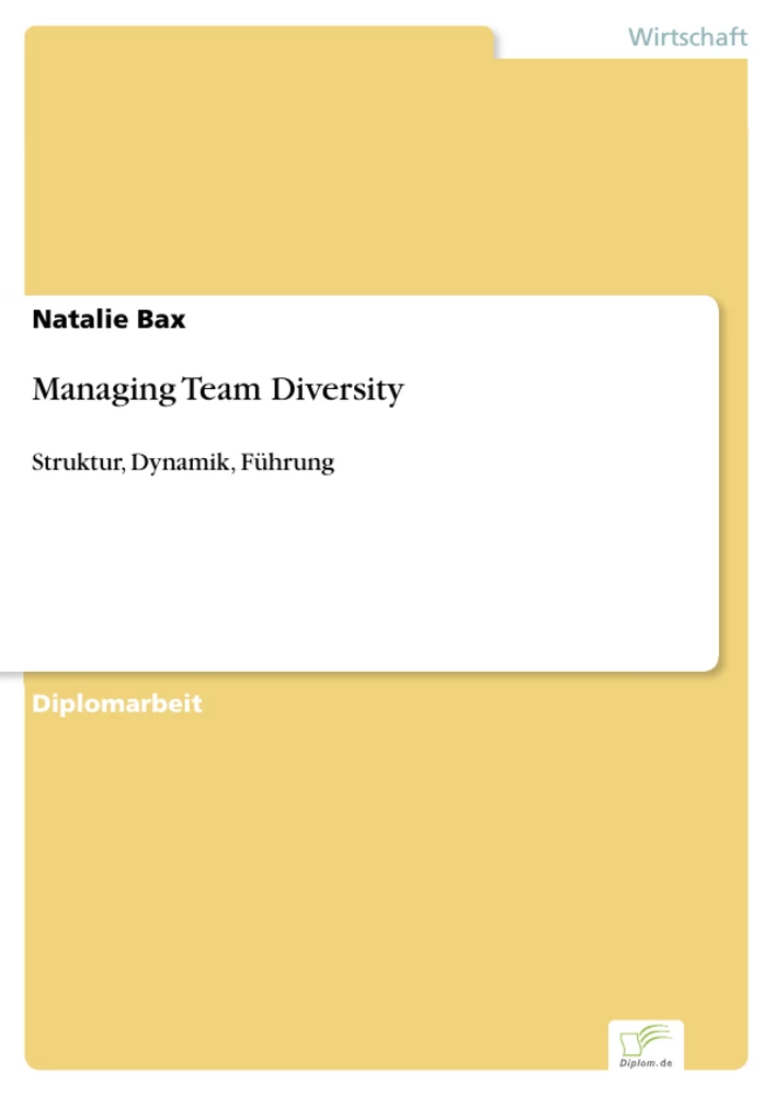 Titel: Managing Team Diversity