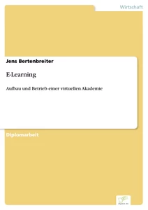 Titel: E-Learning