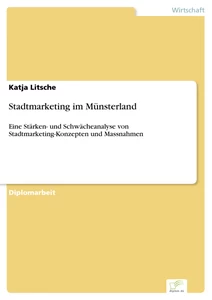 Titel: Stadtmarketing im Münsterland
