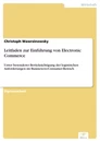 Titel: Leitfaden zur Einführung von Electronic Commerce