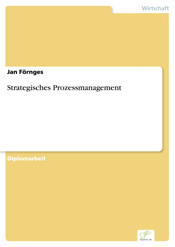 Titel: Strategisches Prozessmanagement