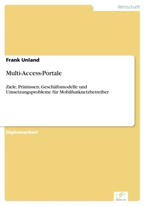 Titel: Multi-Access-Portale