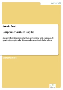 Titel: Corporate Venture Capital