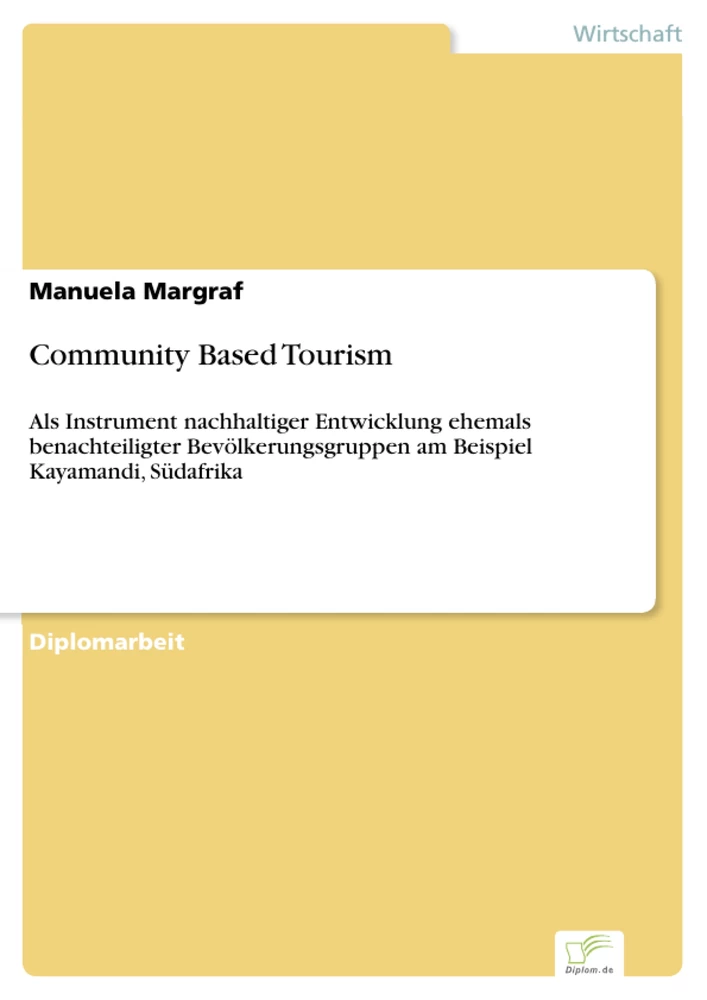 Titel: Community Based Tourism