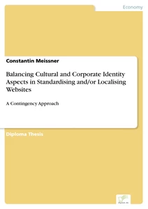 Titel: Balancing Cultural and Corporate Identity Aspects in Standardising and/or Localising Websites