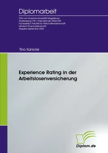 Titel: Experience Rating in der Arbeitslosenversicherung