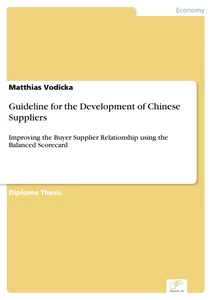 Titel: Guideline for the Development of Chinese Suppliers