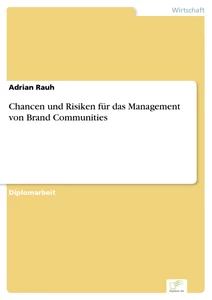 Titel: Chancen und Risiken für das Management von Brand Communities