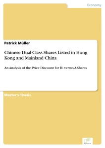 Titel: Chinese Dual-Class Shares Listed in Hong Kong and Mainland China