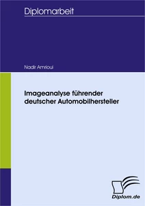 Titel: Imageanalyse führender deutscher Automobilhersteller