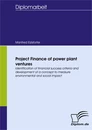 Titel: Project Finance of power plant ventures