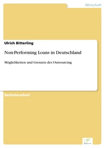 Titel: Non-Performing Loans in Deutschland