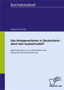 Titel: Das Umlageverfahren in Deutschland  - doch kein Auslaufmodell?
