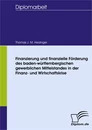 Titel: Finanzierung und Finanzielle Förderung des baden-württembergischen gewerblichen Mittelstandes in der Finanz- und Wirtschaftskrise