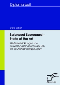 Titel: Balanced Scorecard - State of the Art